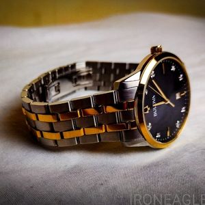Bulova Two Tone Diamond Sutton Watch!